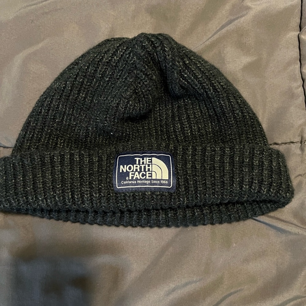 The North Face Dark Gray Knit Beanie